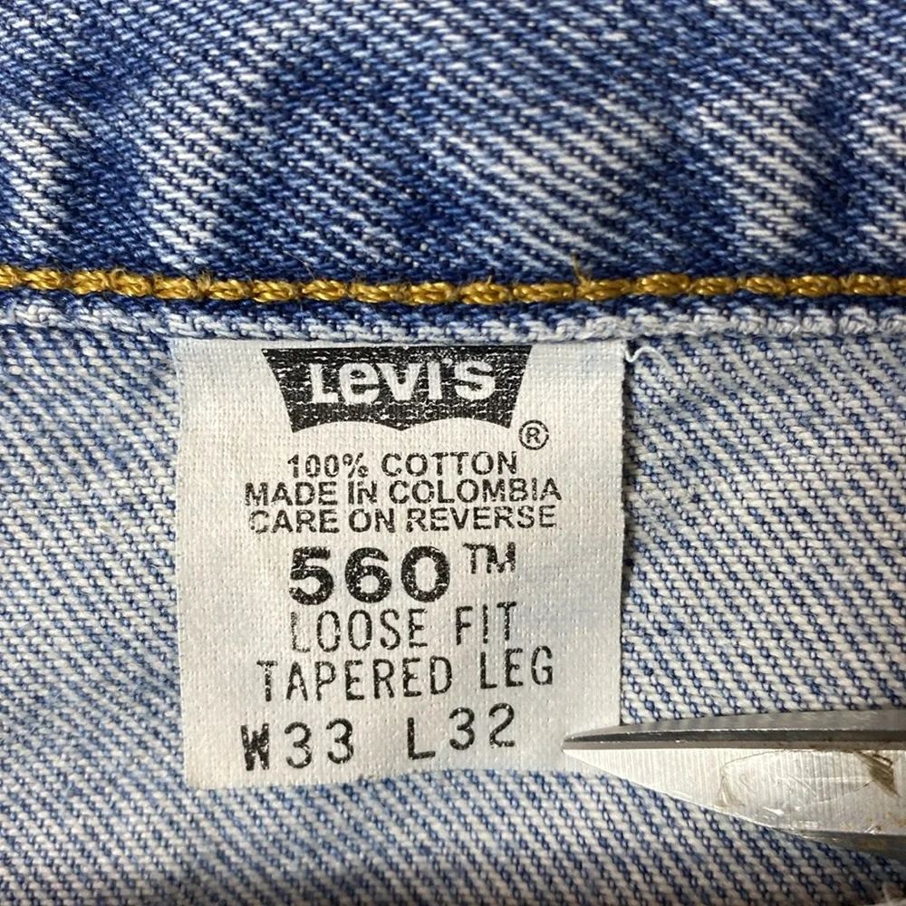 Vintage Levi's 560‎ Loose Tapered Jean